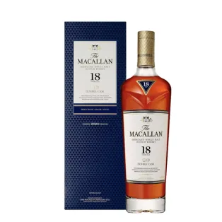 Վիսկի «Macallan Double Cask» 18 տարեկան 700մլ