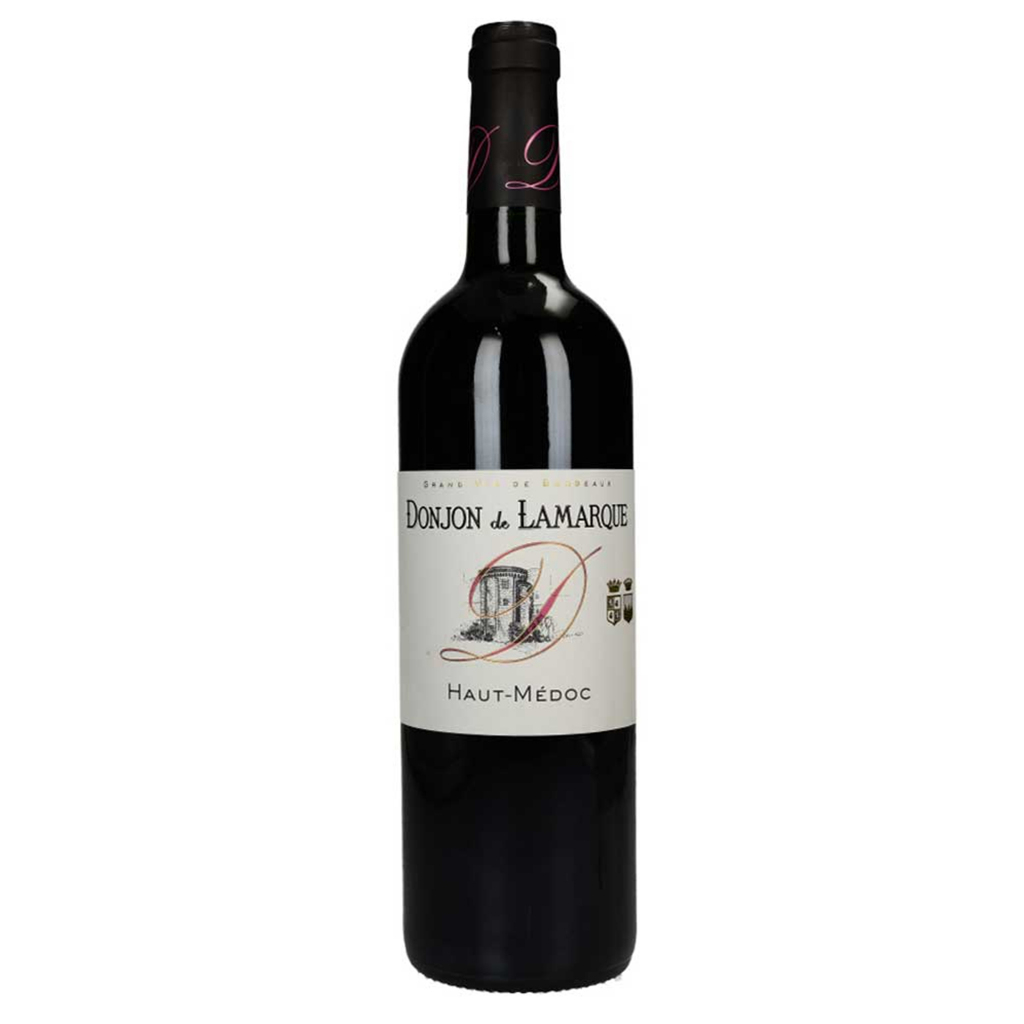Вино `Donjon de Lamarque Haut Médoc AOP` красное, сухое 750мл