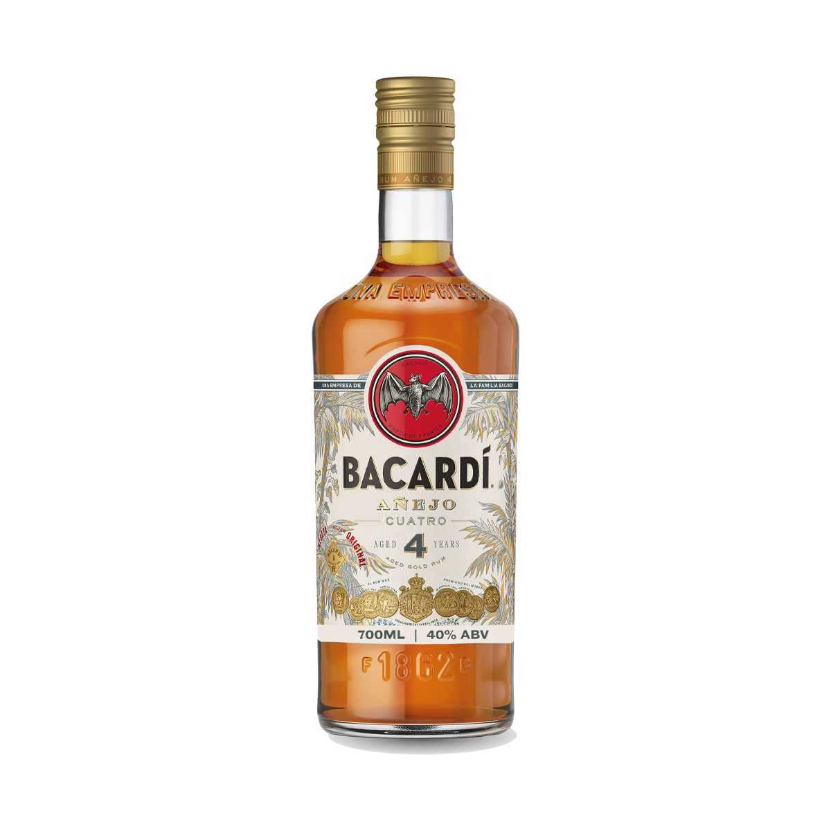 Ռոմ «Bacardi Anejo Cuatro» 4 տարեկան 700մլ