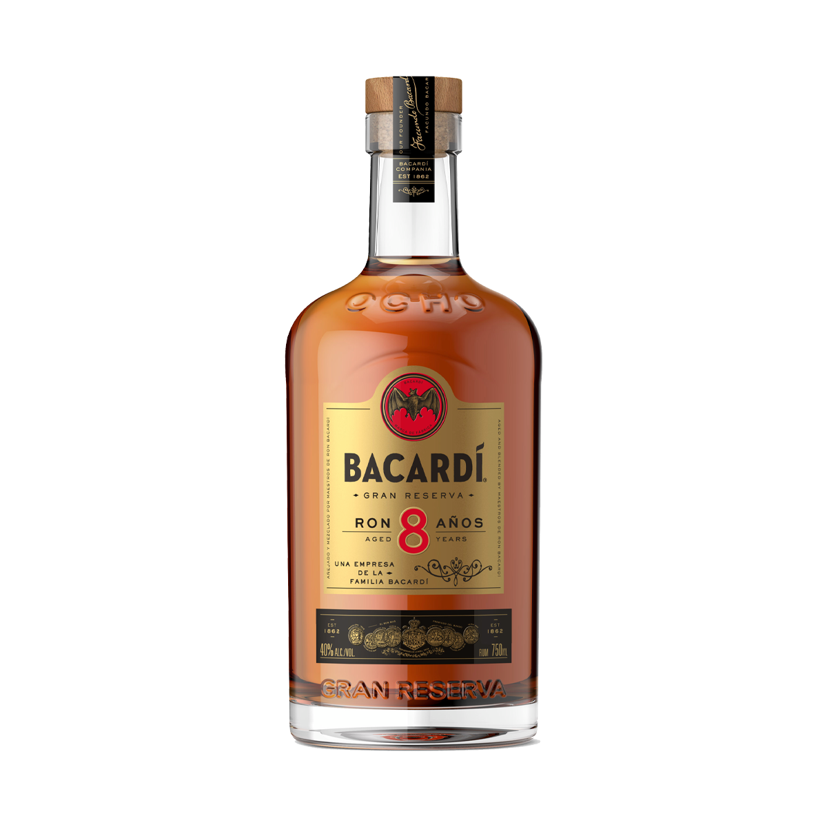 Ռոմ «Bacardi Reserva Ocho» 8 տարեկան 1լ