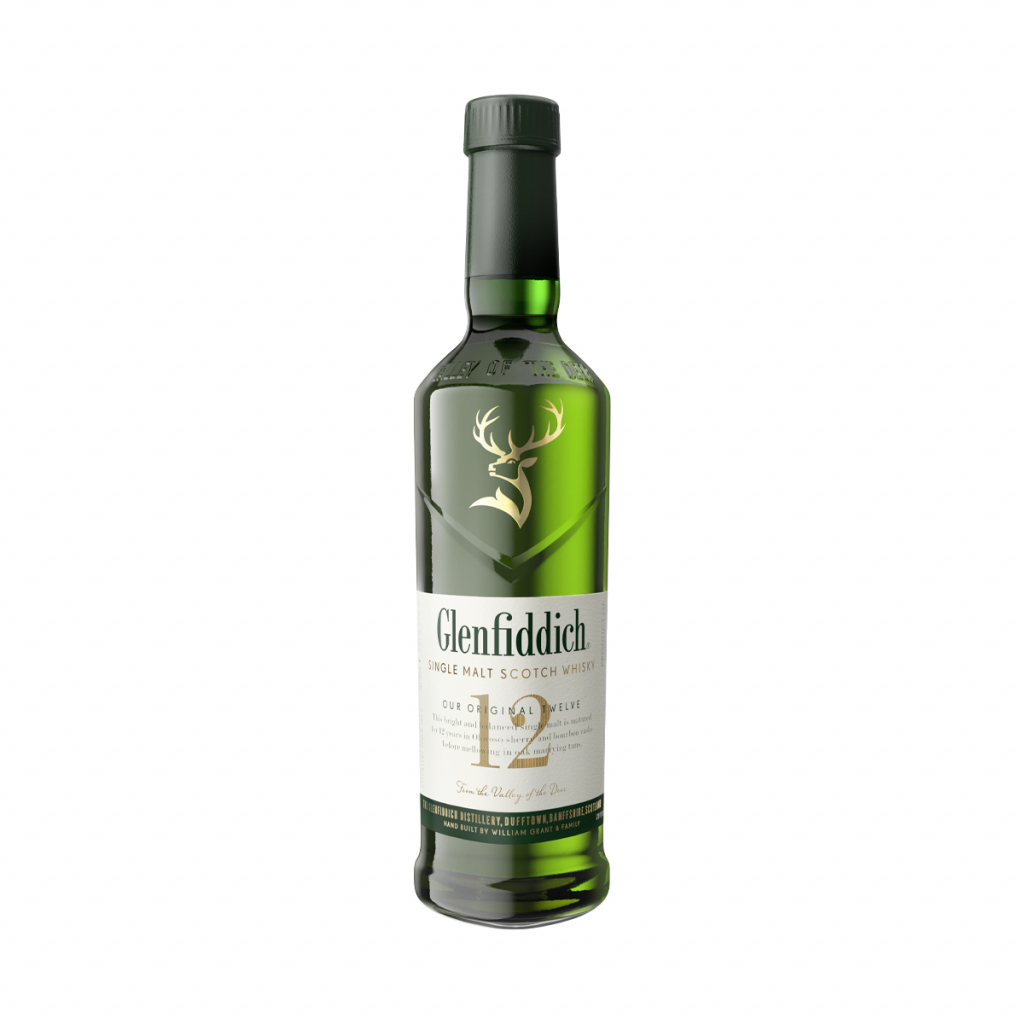 Whisky `Glenfiddich` 12 Y.O. 200ml