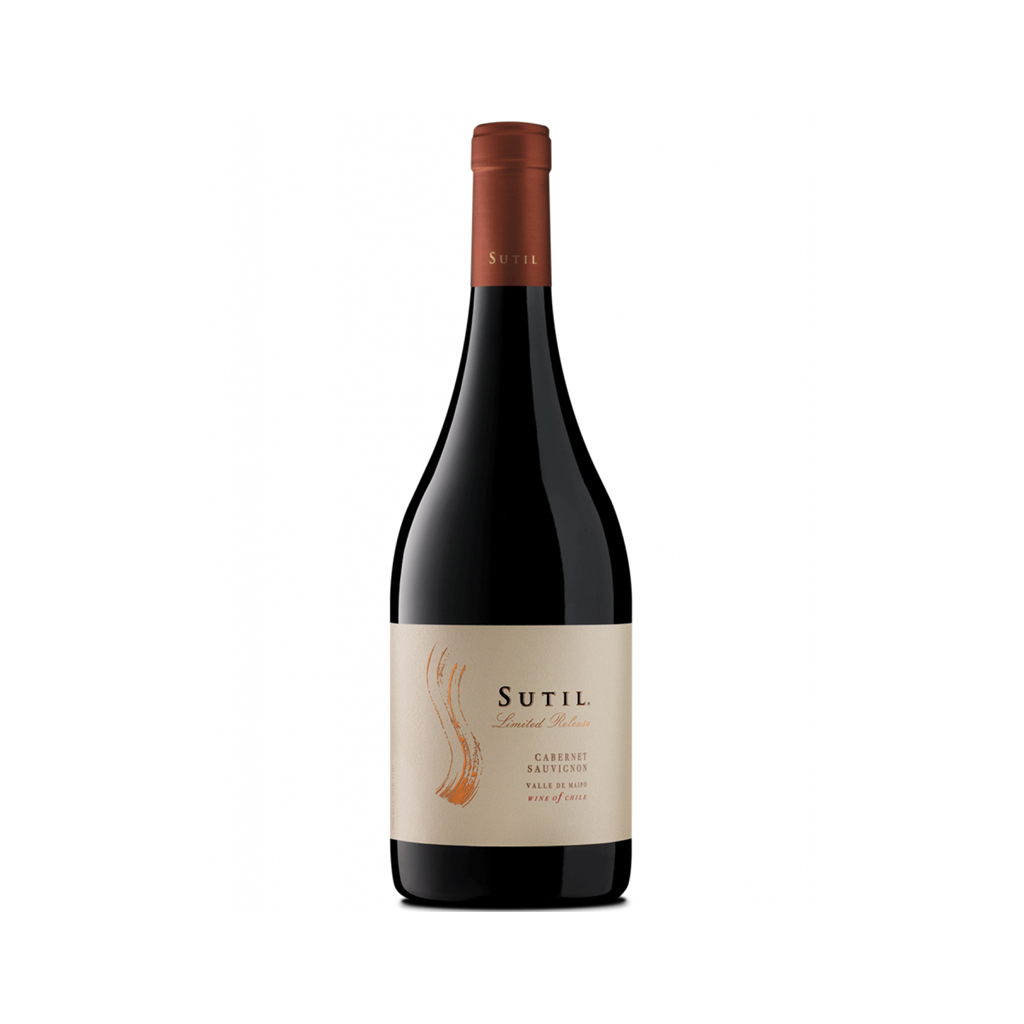 Вино `Sutil Cabernet Sauvignon` красное, сухое 750мл