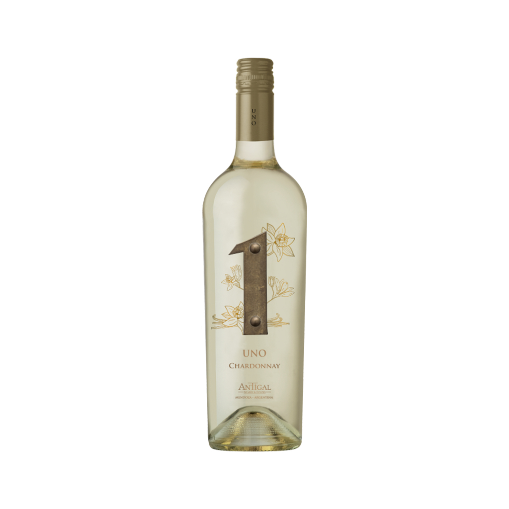 Вино `Antigal Uno Chardonnay` белое, сухое 750мл