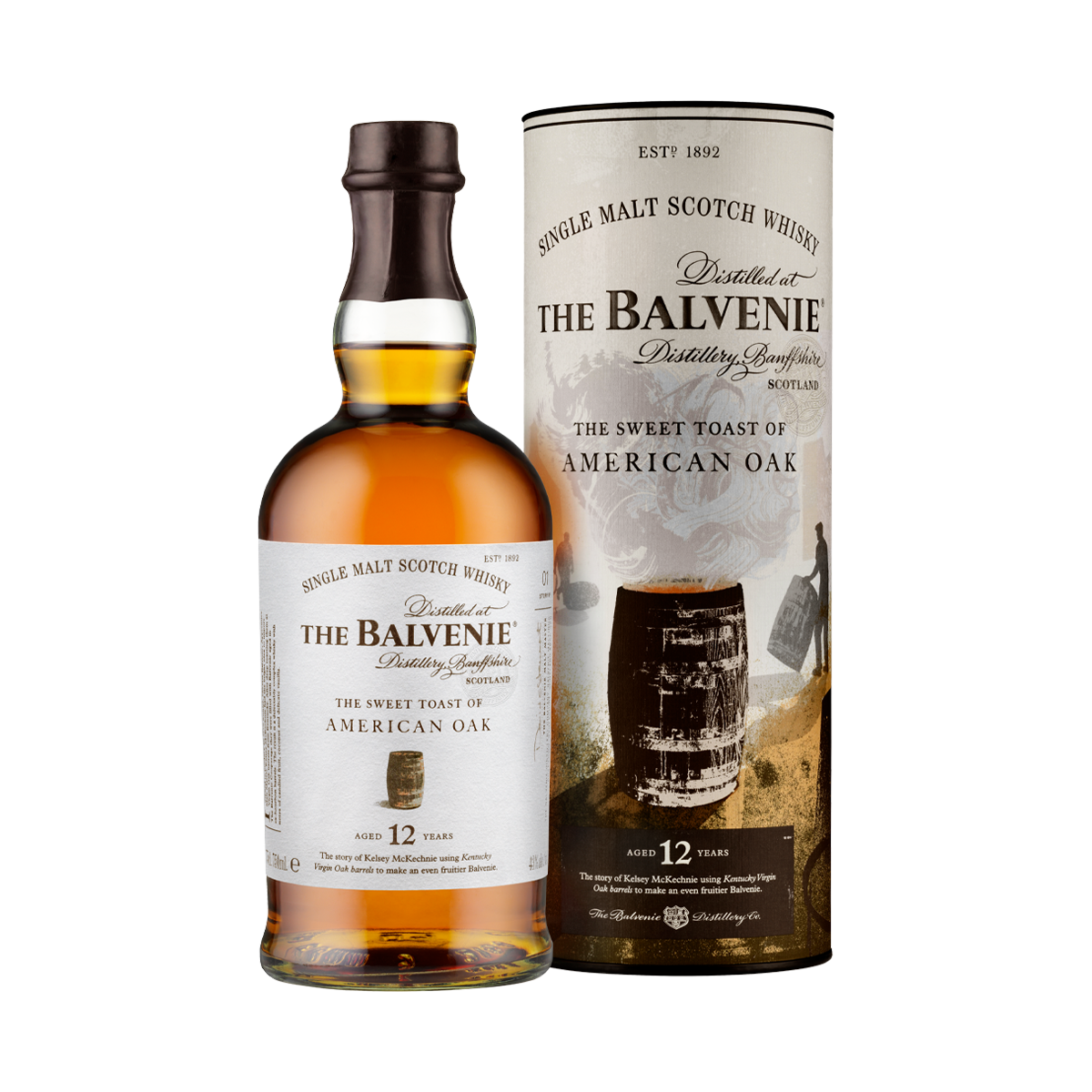 Վիսկի «The Balvenie American Oak» 12 տարեկան 700մլ