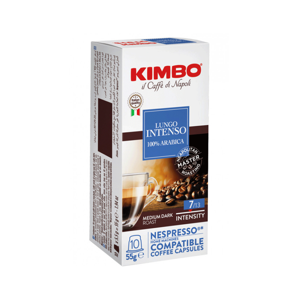 Кофе в капсулах `KImbo Lungo Intenso` 10*5г