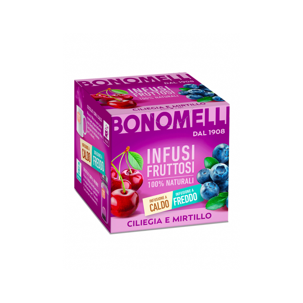 Tea `Bonomeli` cherry/blueberry 24g