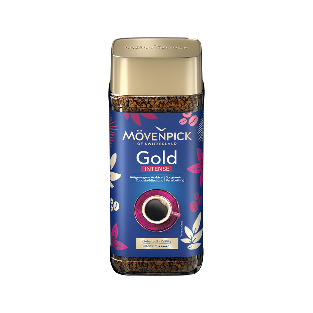 Кофе растворимый Movenpick Gold Intense 100г