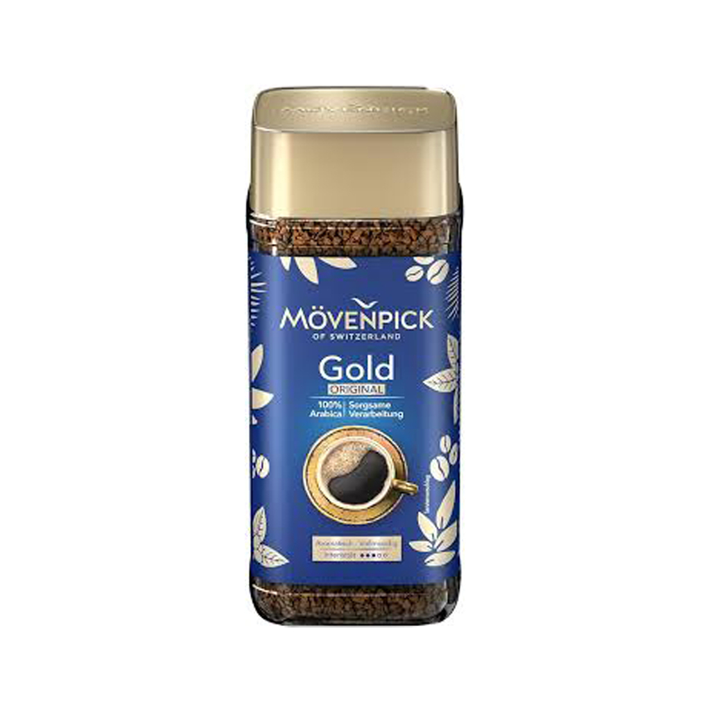 Кофе растворимый `Movenpick Gold Original` 100г