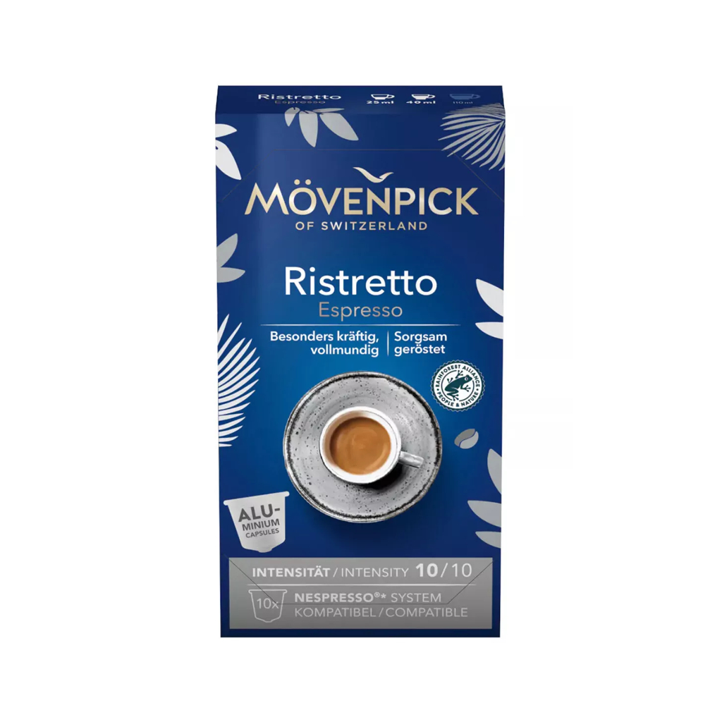 Кофе в капсулах `Movenpick Ristretto Espresso` 55г