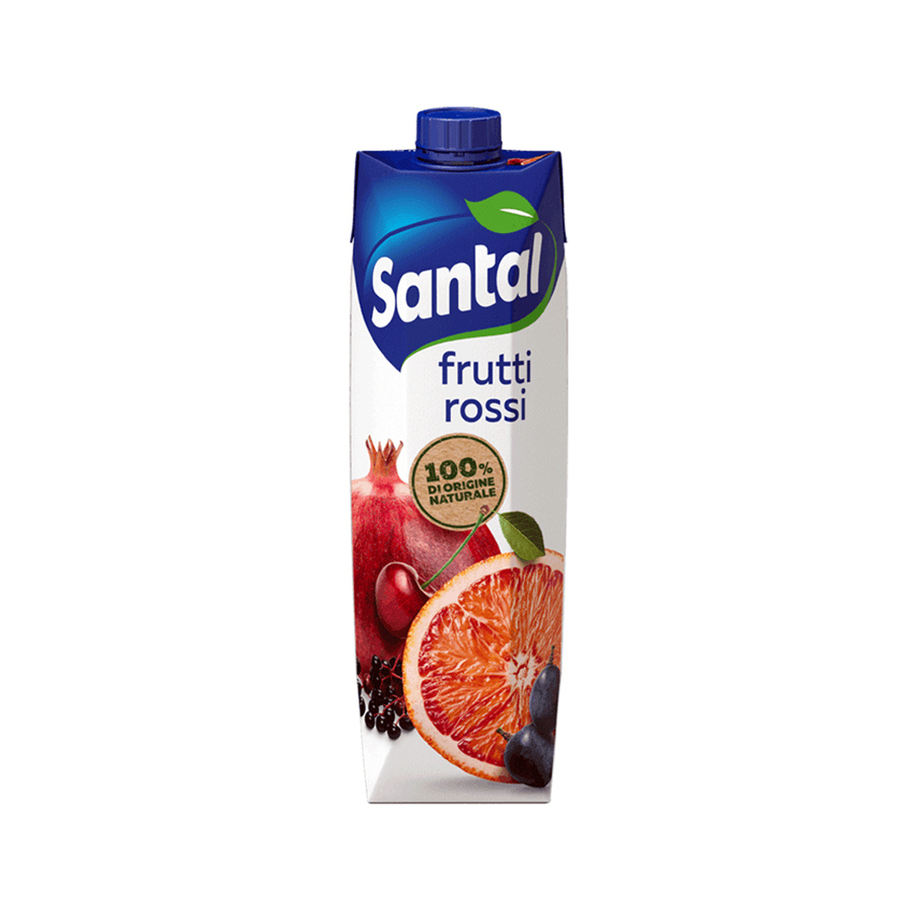 Natural juice `Santal` 10 vitamins 1l