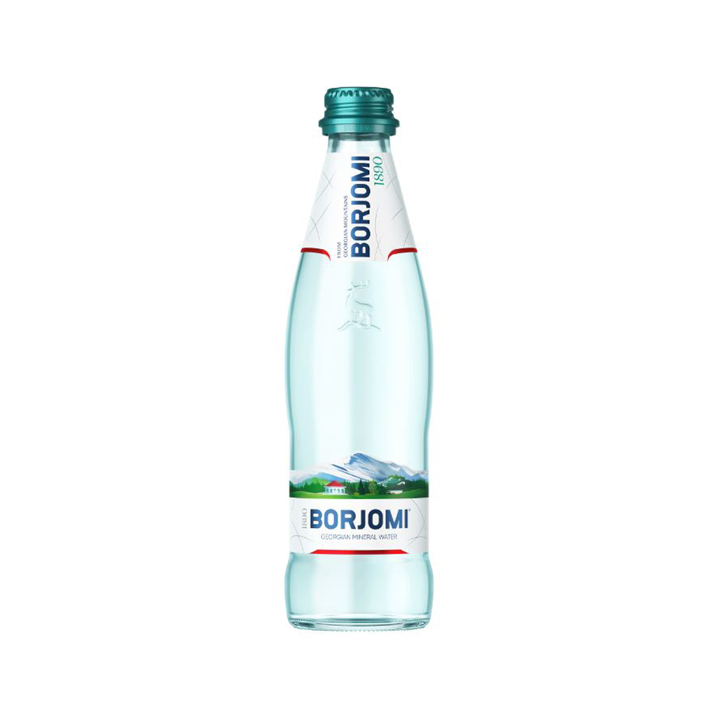 Минеральная вода `Borjomi` газированная 330 мл