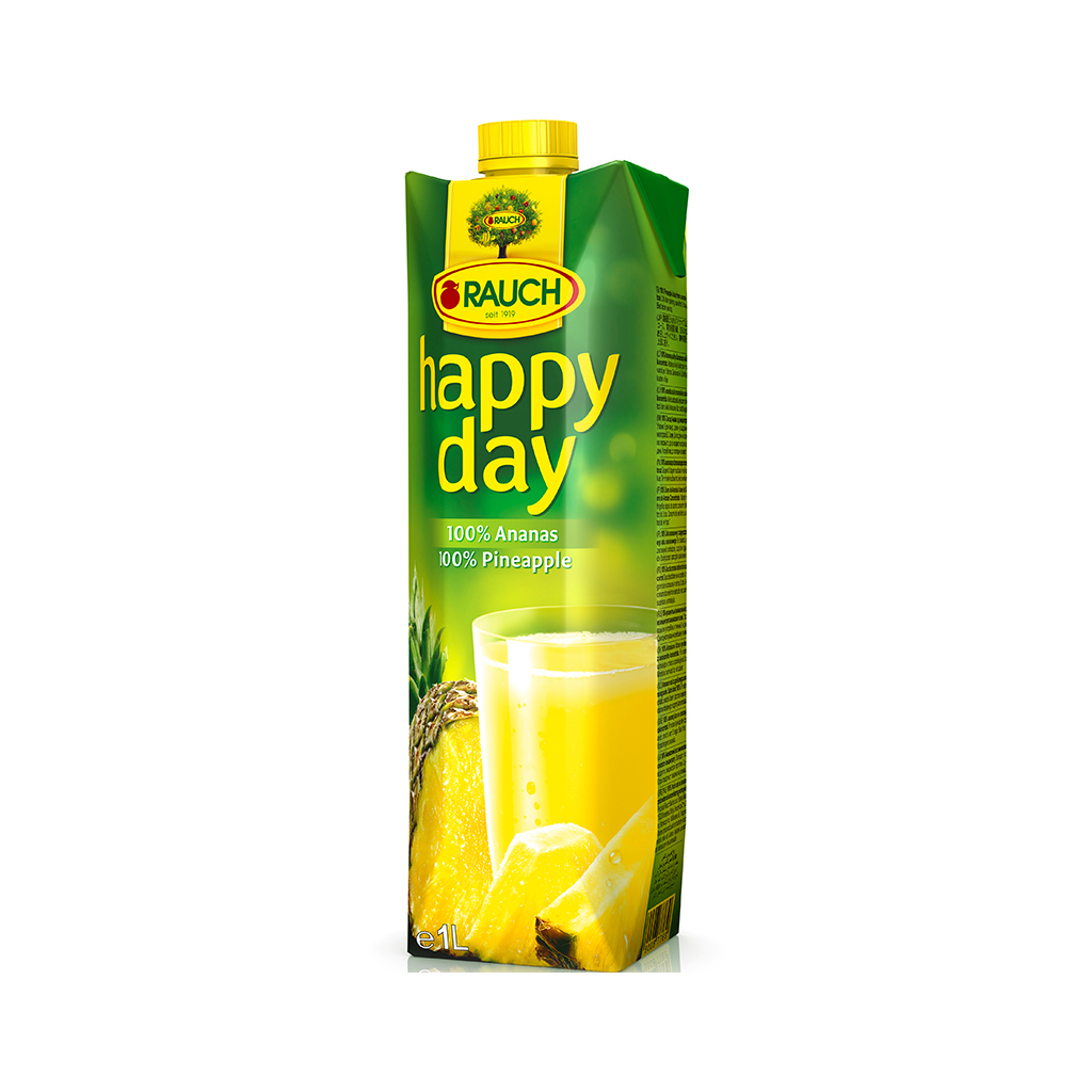 Сок `Happy Day` ананасовый 1л