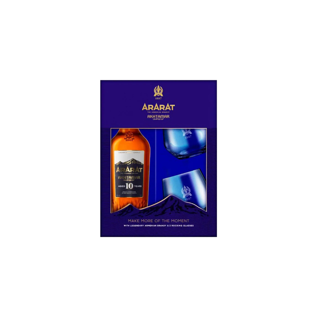 Brandy `Ararat. Akhtamar` /2 galsses` 700ml