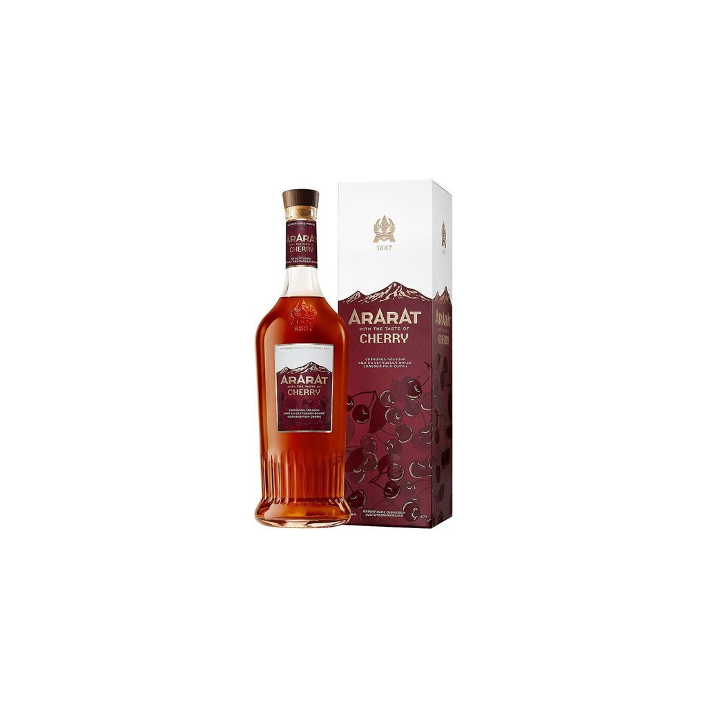 Brand `Ararat` with cherry flavor 700ml