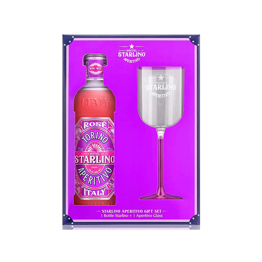 Aperitif `Starlino Aperitivo Rose` /glass/ 750ml