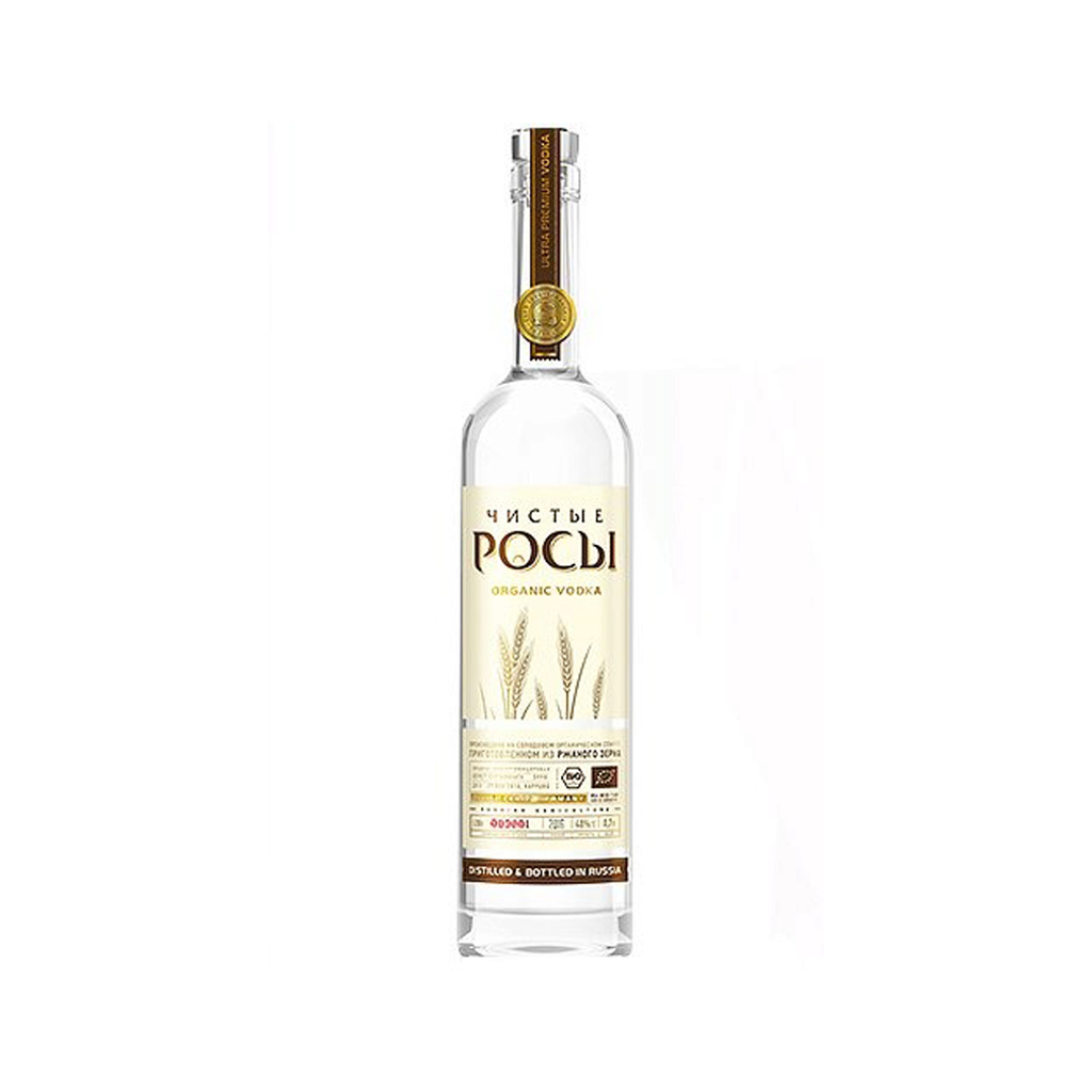 Vodka `Chistie Rosy` rye 500ml