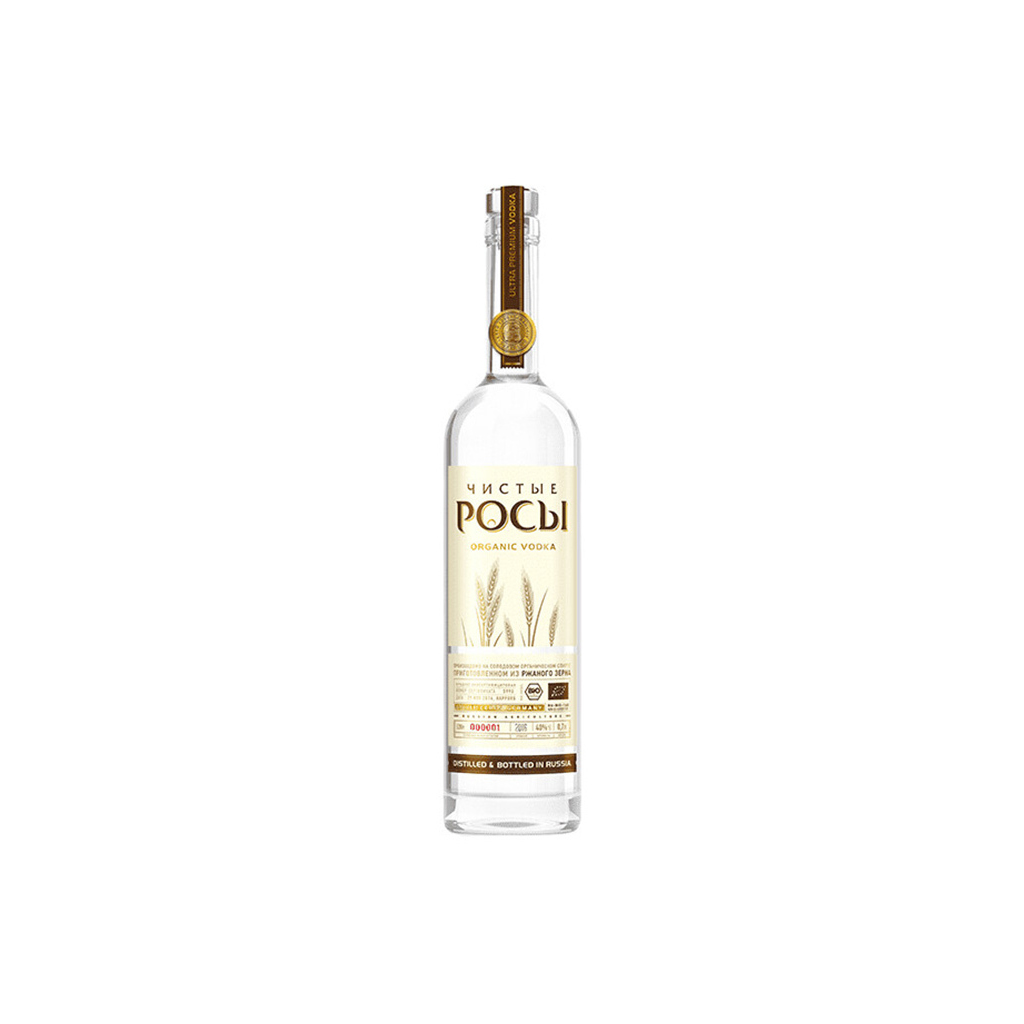Vodka `Chistie Rosy` rye 700ml
