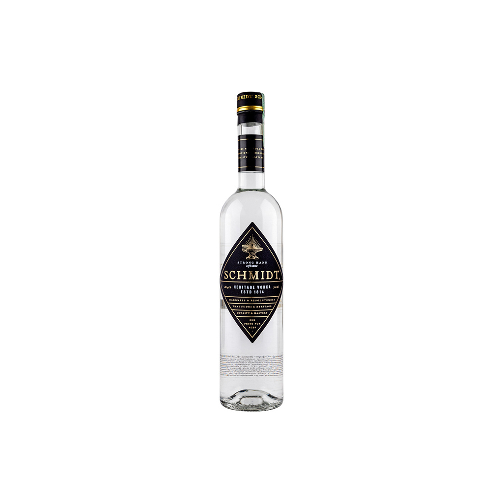 Водка `Schmidt Black` 500мл