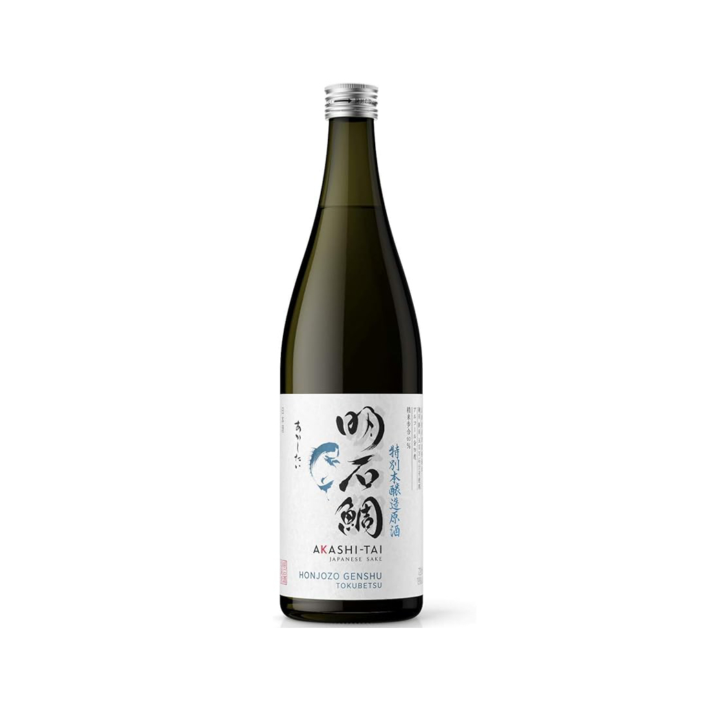 Саке `Akashi -Tai Honjozo Genshu Takubetsu` 720мл