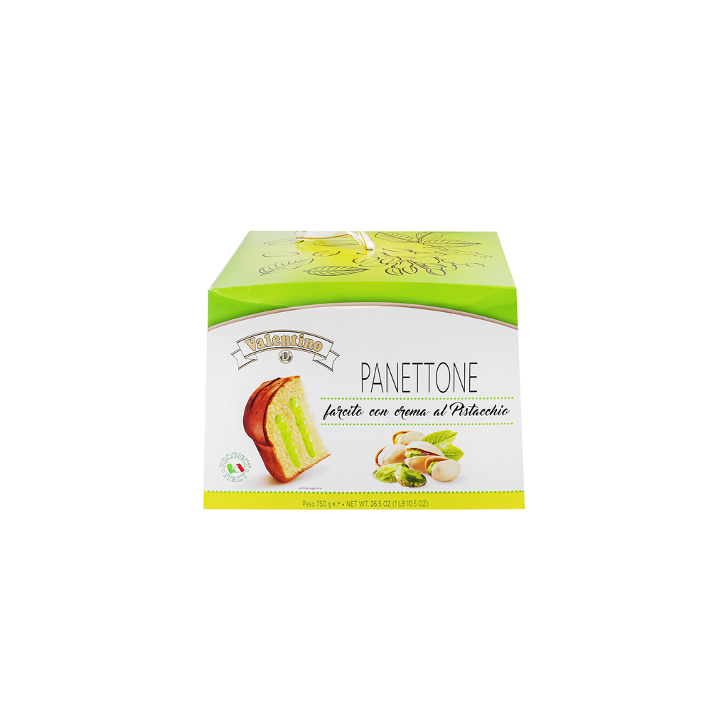 Կեքս Panettone Valentino Պիստակի կրեմով 750գր