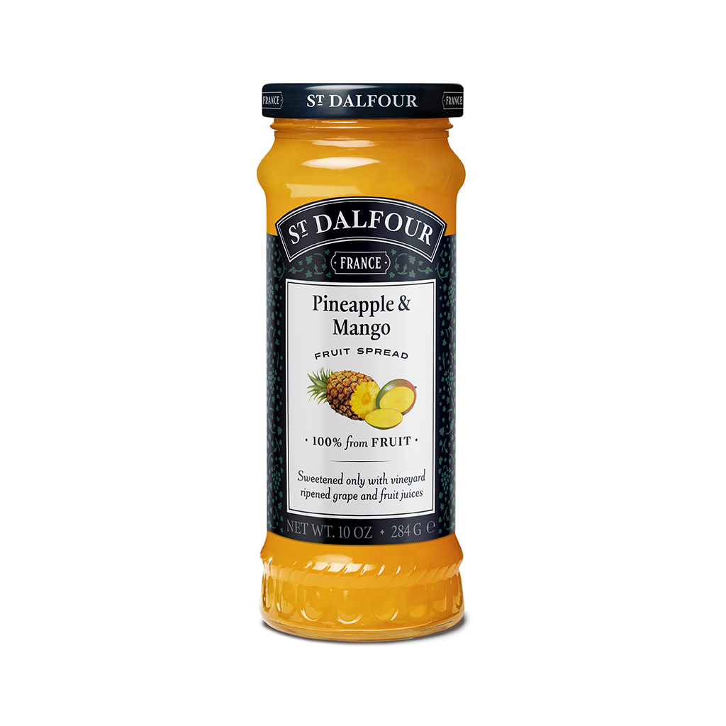 Jam `St. Dalfour` pineapple/ mango 284g