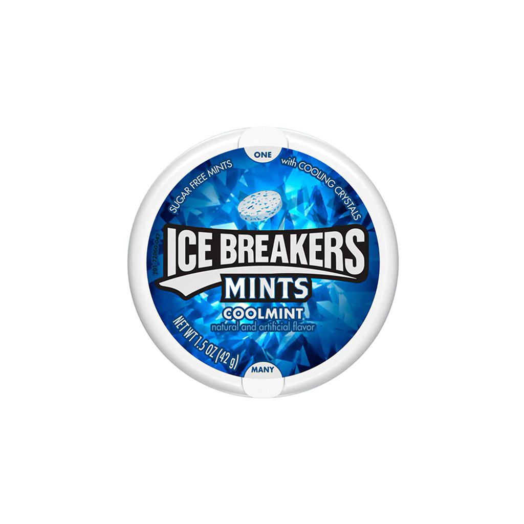 Breath Mints `Ice Breakers` coolmint