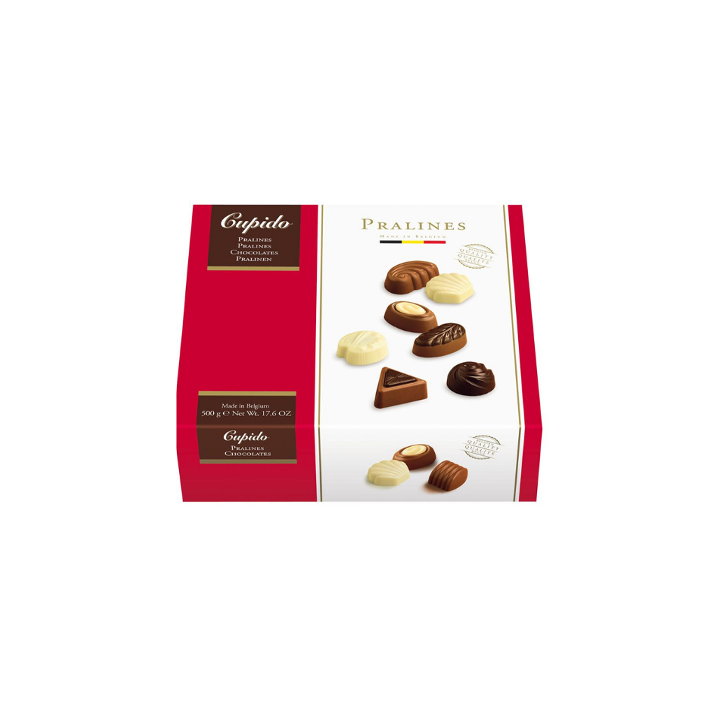 CHocolate candies `Cupido Belgian Chocolate` 500g
