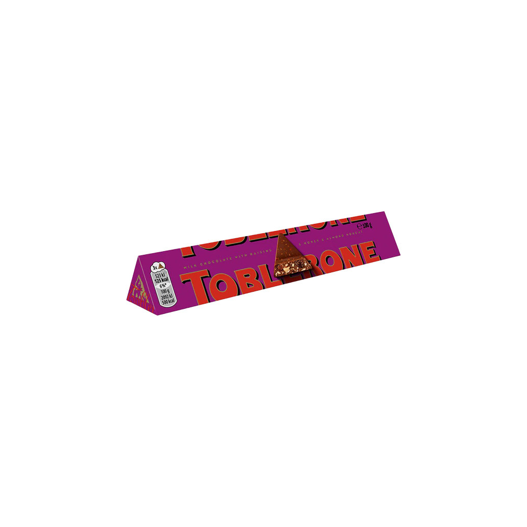 Շոկոլադե կոնֆետ «Toblerone» միրգ/ընկույզ 100գ