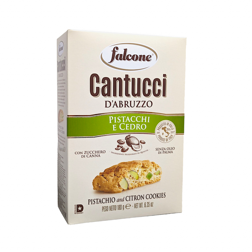 Թխվածքաբլիթ Falcone Cantucci պիստակ/ցիտրուս/ցուց/ 180գր