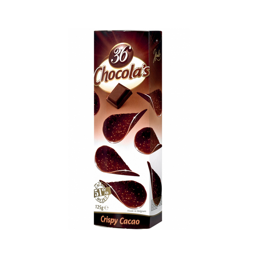 Шоколадные листы `Hamlet Chocola's Milk Chos` молочный 150г