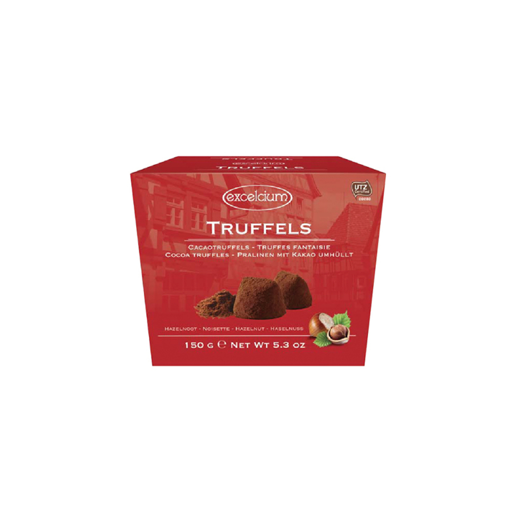 Chocolate candies `Hamlet Truffles` with hazelnut 150g