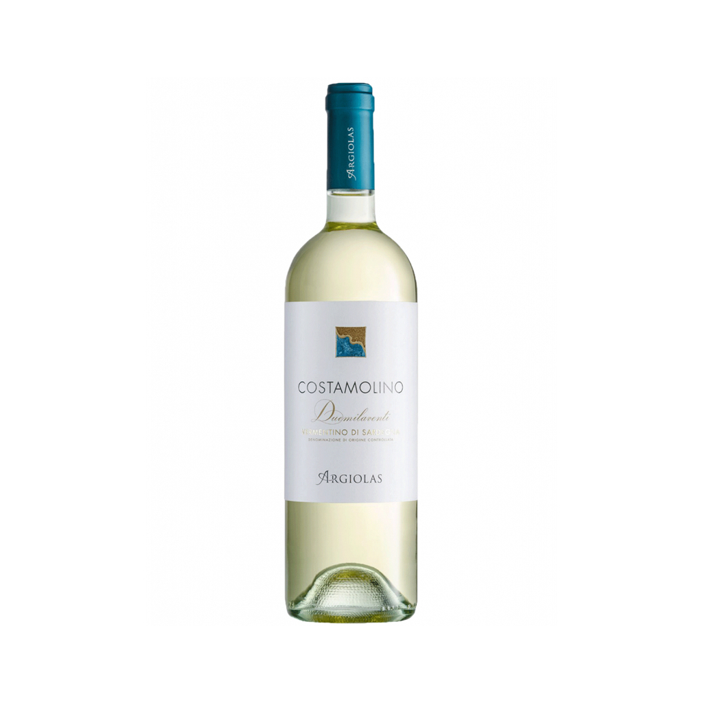 Wine `Argiolas Costamolino` white, dry 750ml
