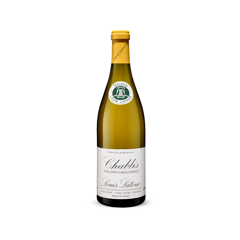 Wine `Louis Latour Chablis` white, dry 750ml