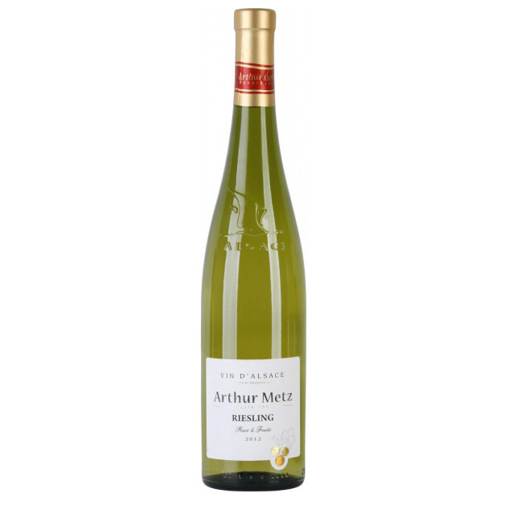 Вино `Arthur Metz Riesling` белое, сухое 750мл