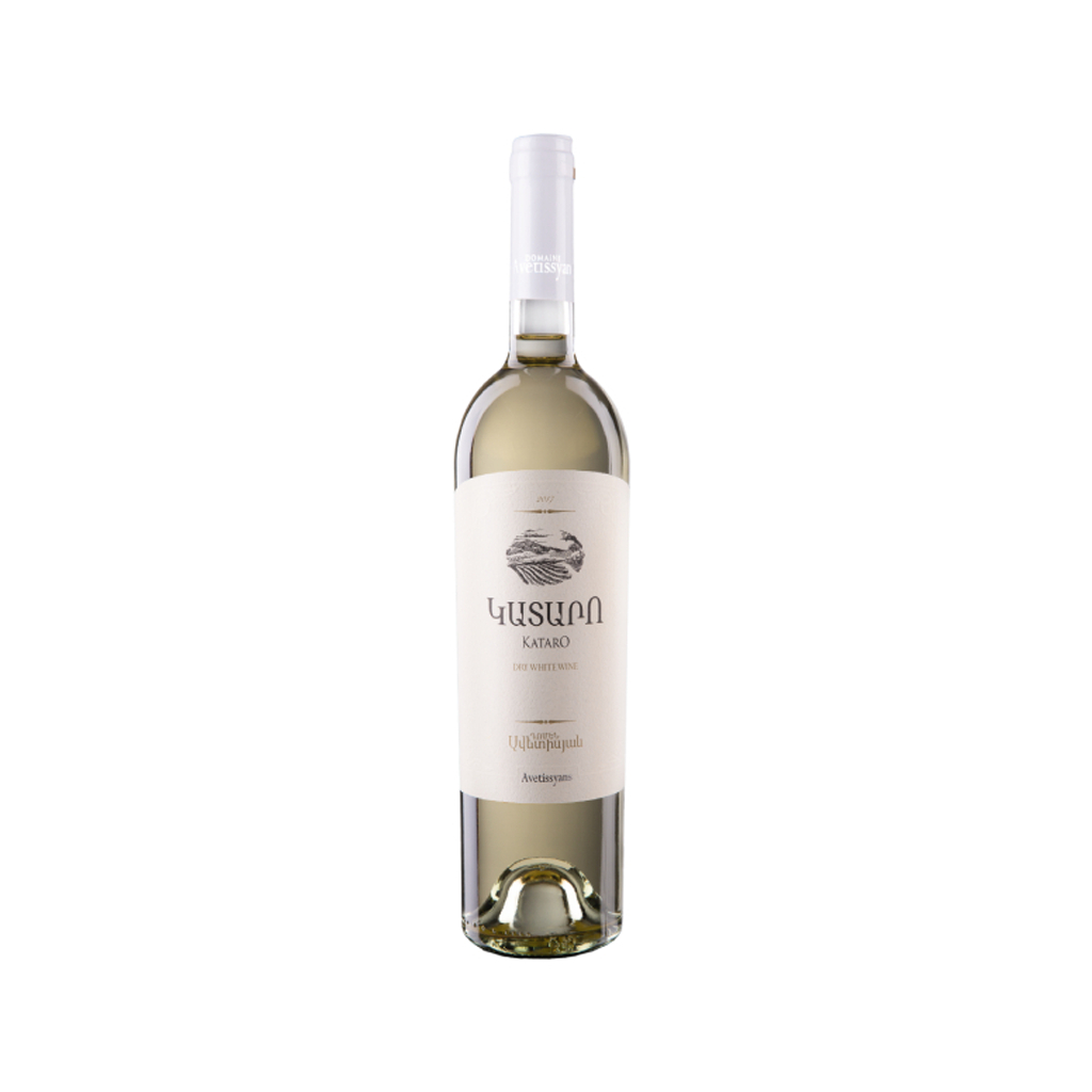 Wine `Kataro` white, dry 750ml