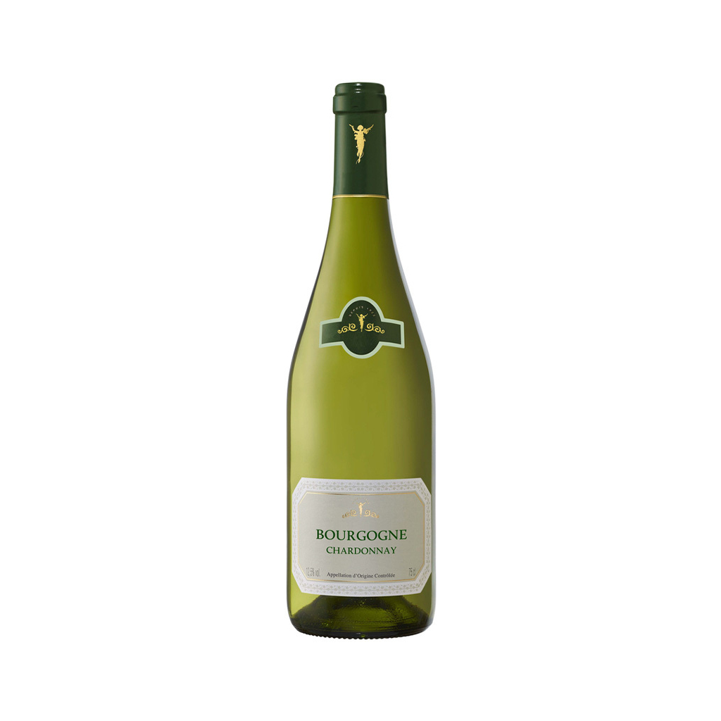 Wine `La Chablisienne Bourgogne Chardonnay` white, dry 750ml