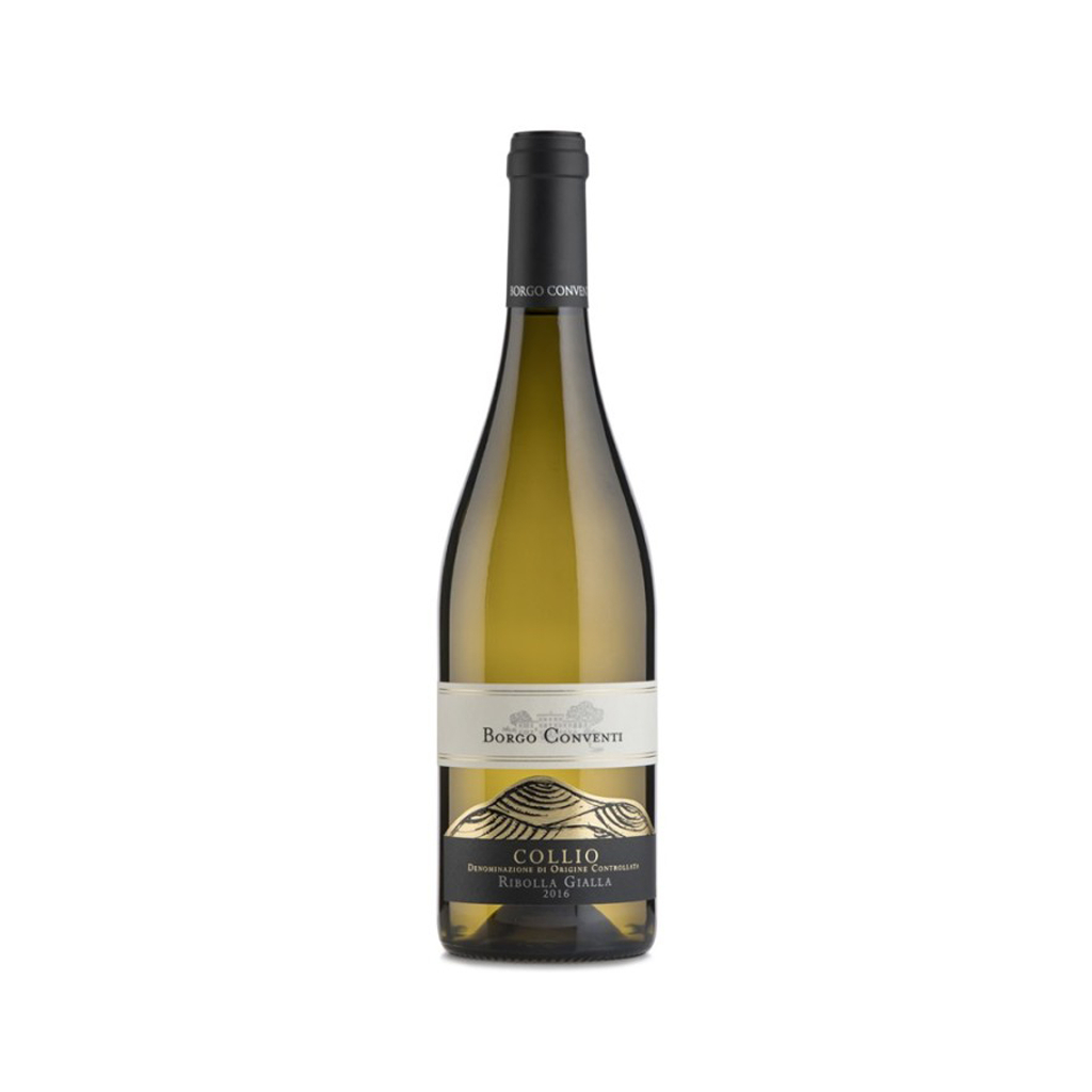 Wine `Borgo Conventi Collio DOC Ribolla Gialla` white, dry 750ml
