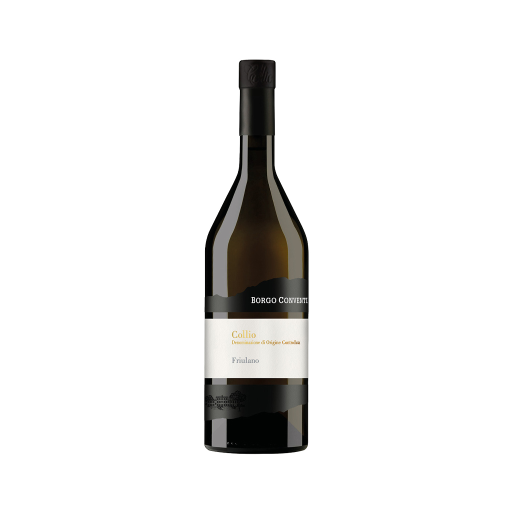 Wine `Borgo Conventi Collio DOC Friulano` white, dry 750ml