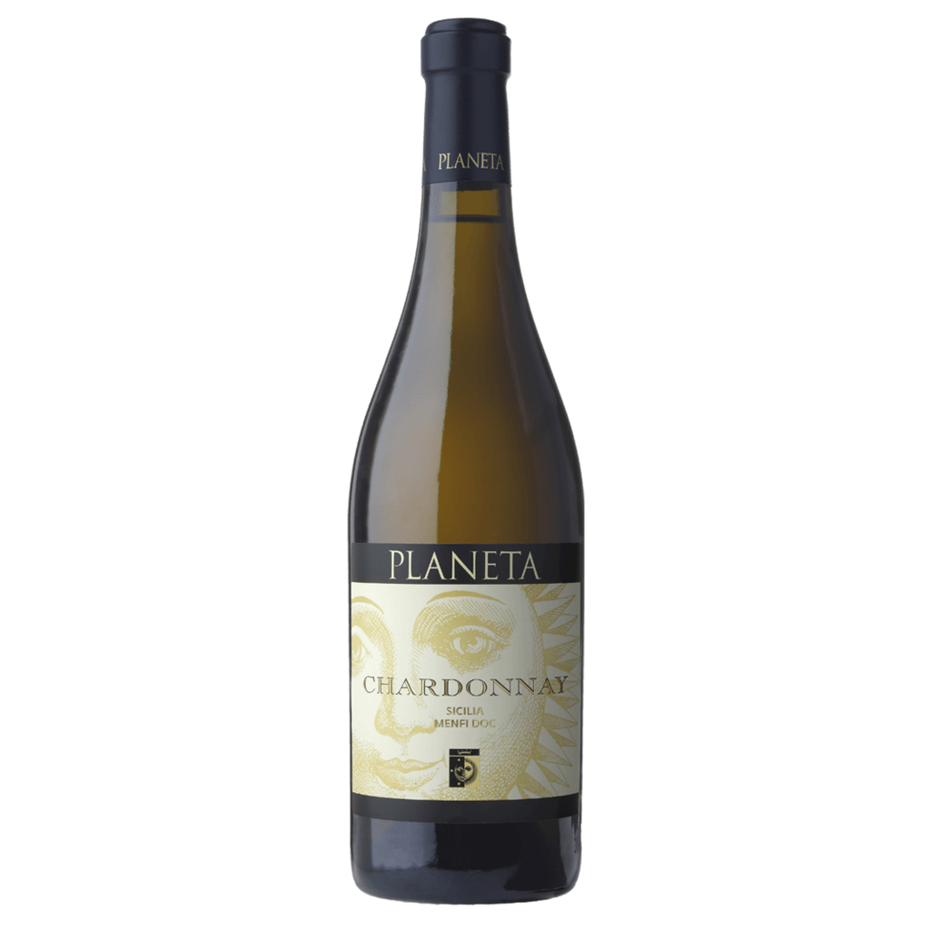 Wine `Planeta Chardonnay` white, dry 750ml