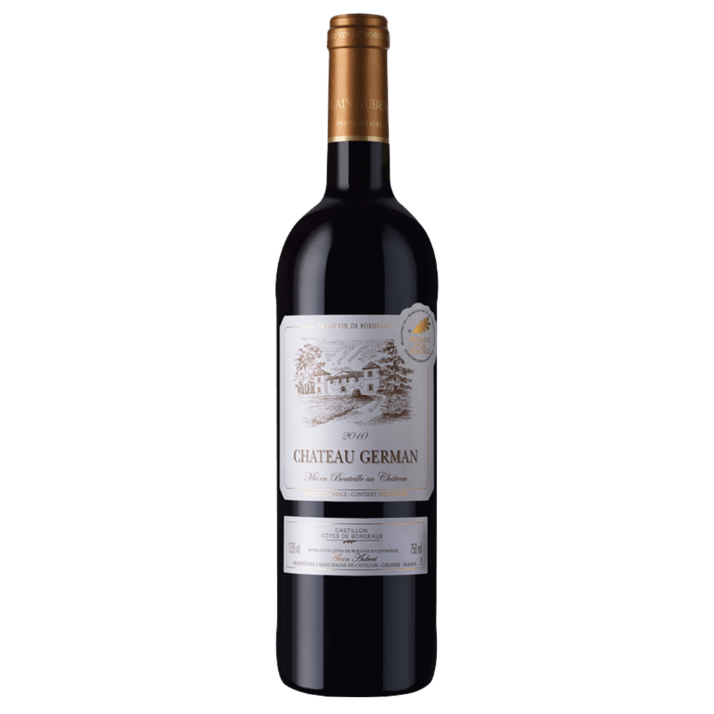 Wine `Chateau German` red, dry 750ml