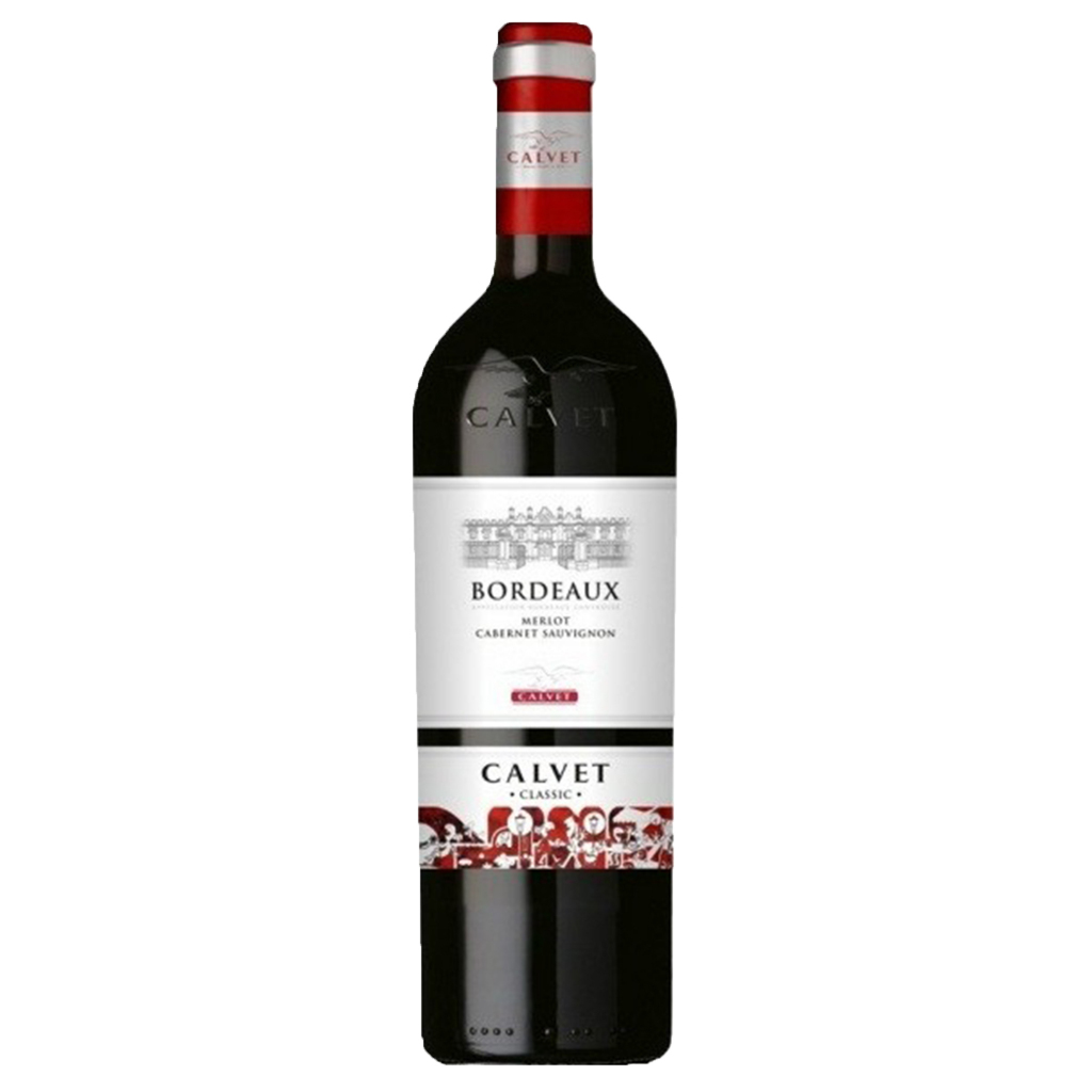 Wine `Calvet  Cabernet Sauvignon` red, dry 750ml