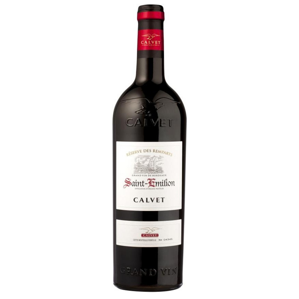 Wine `Calvet Saint Emilion` red, dry 750ml