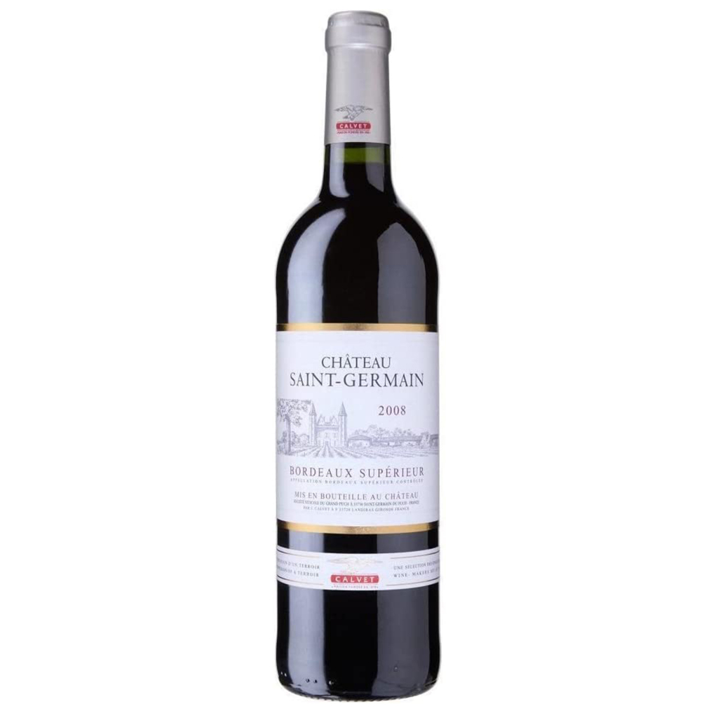 Wine `Calvet Saint-Germain` red, dry 750ml