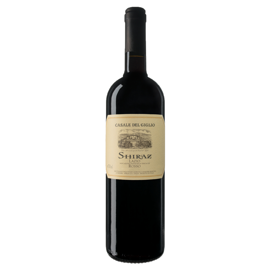 Wine `Casale del Giglio Shiraz Rosso Lazio` red, dry 750ml