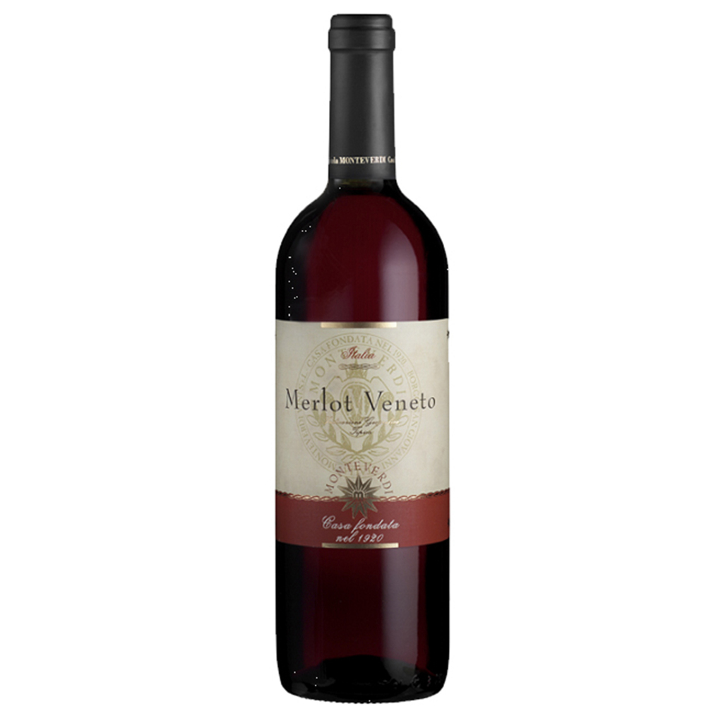 Wine `Monteverdi Merlot Veneto` red, dry 750ml