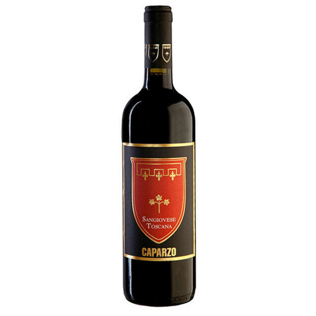 Wine `Caparzo Toscana I.G.T. Sangiovese` red, dry 750ml