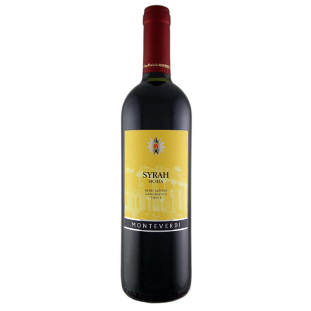 Wine `Syrah Sicilia` red, dry 750ml