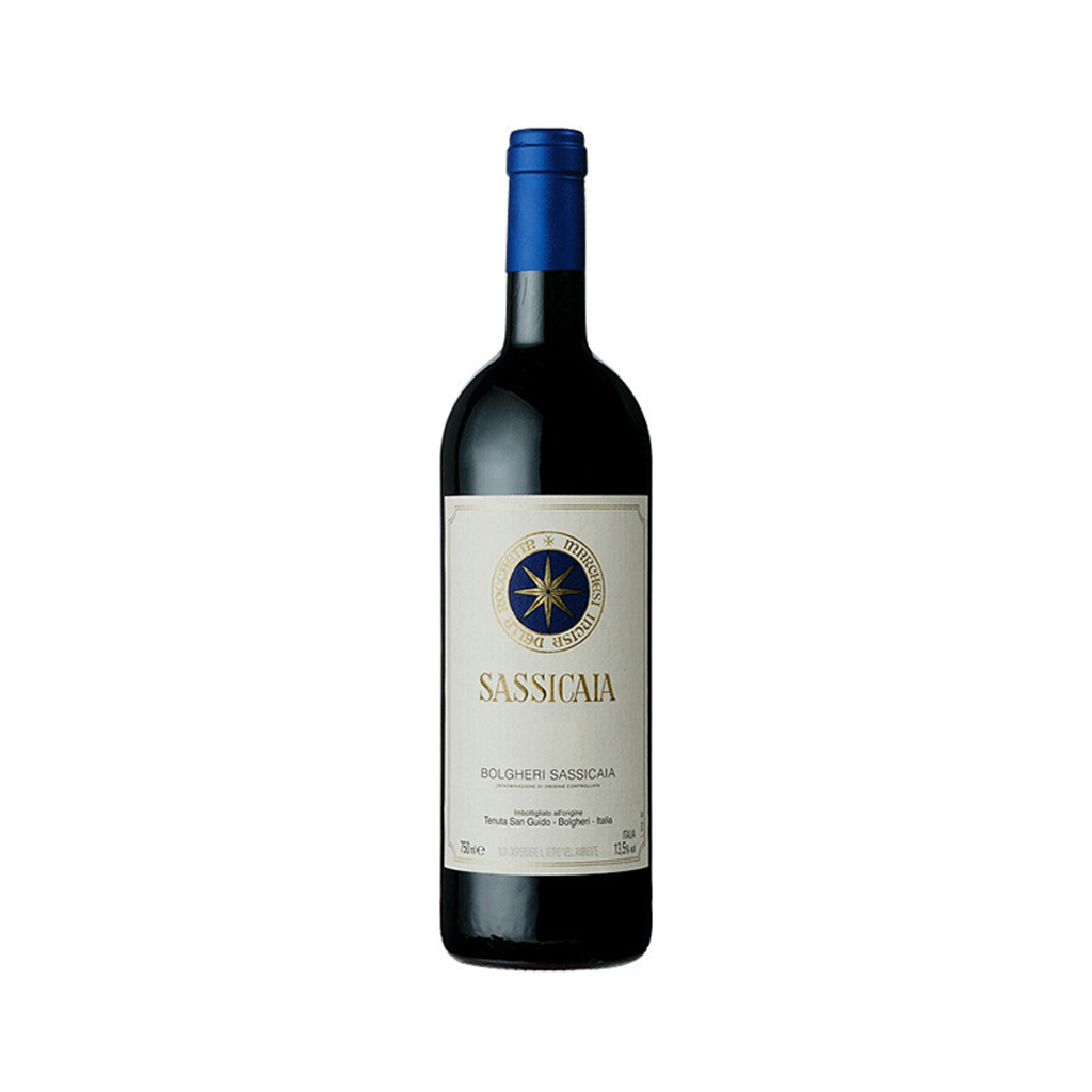 Wine `Sassicaia` red, dry 750ml