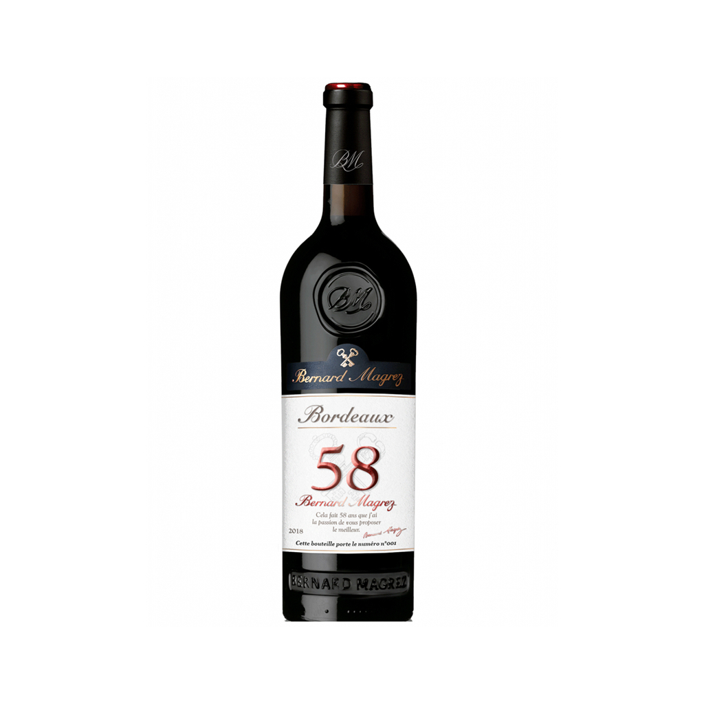 Wine `Bernard Magrez 58 Bordeaux` red, dry 750ml