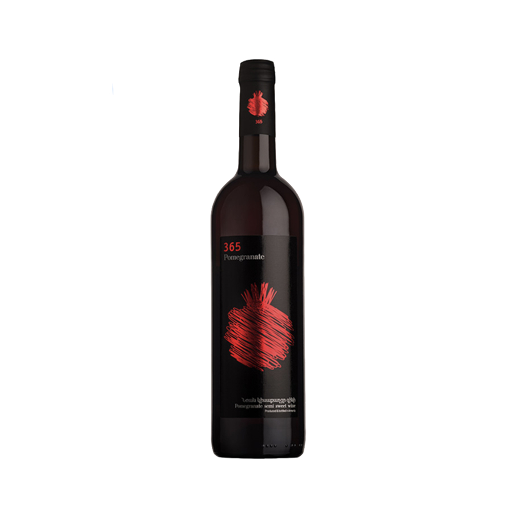 Wine `365 Classic` pomegranate, red, sweet 750ml